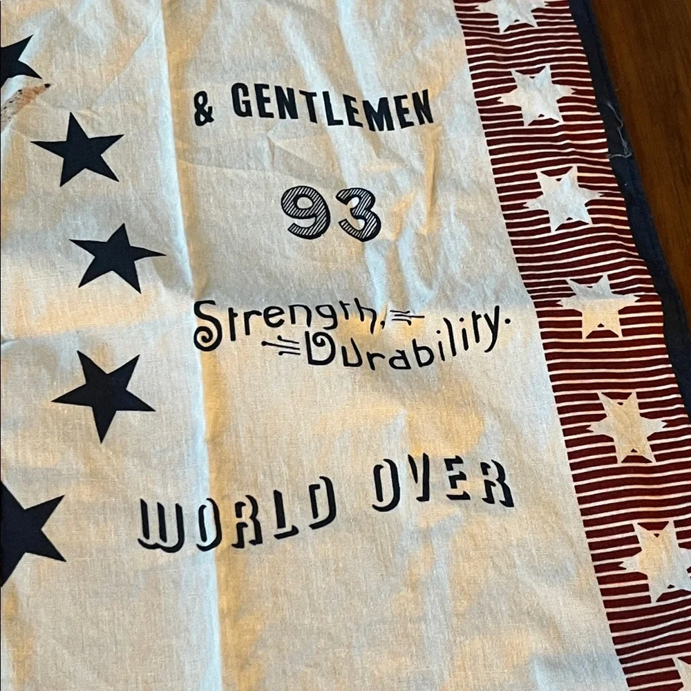 Double RL RRL Ralph Lauren Bandanna Scarf Union Workers Eagle American Workwear